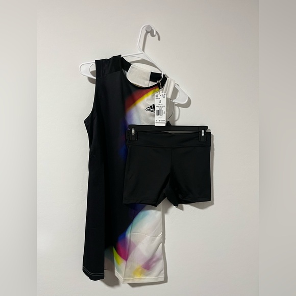 New $120 2 piece Adidas Women's World Cup Tennis Dress HF6330 Size S - Picture 3 of 8